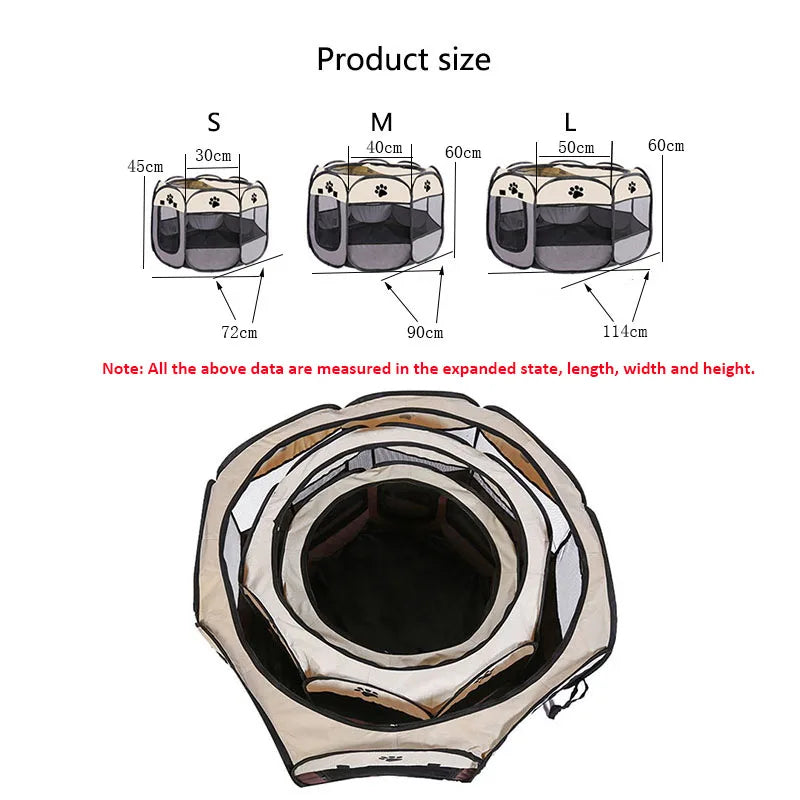 Pet nest pet dog cat delivery room foldable cat nest