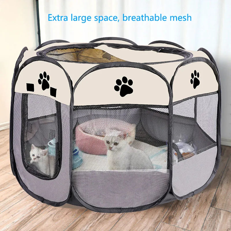 Pet nest pet dog cat delivery room foldable cat nest