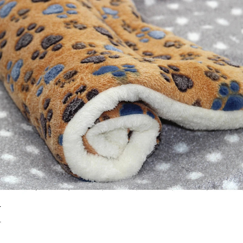 Multi-model pet flannel sleeping mat kennel mat blanket