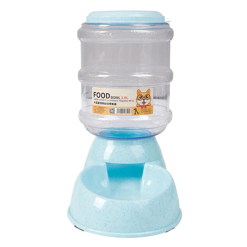 Dog Automatic Feeders Plastic Water Bottle Cat