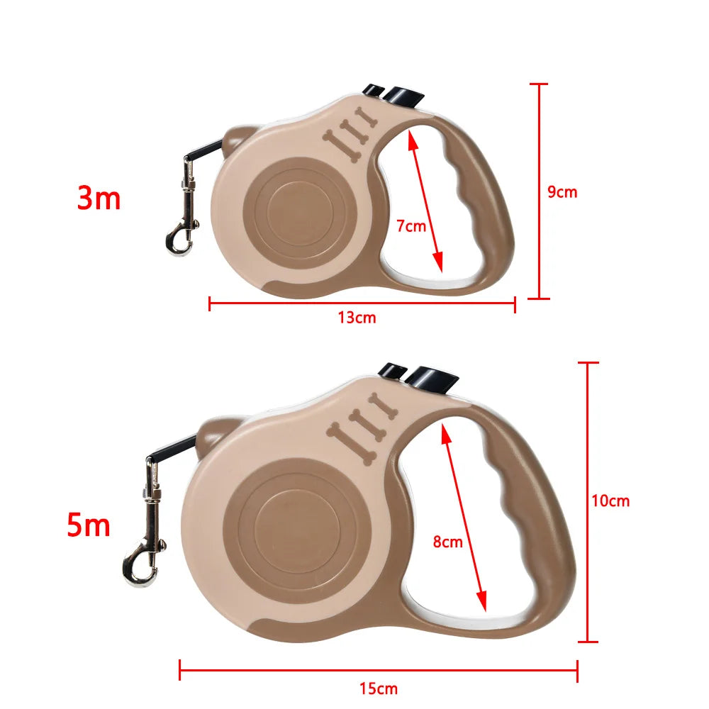 3 Meters 5 Meter Retractable Pet Dog Leash for Small