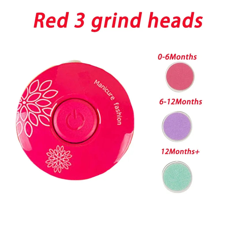 Baby Electric Nail Trimmer Kid Nail Polisher Tool Baby