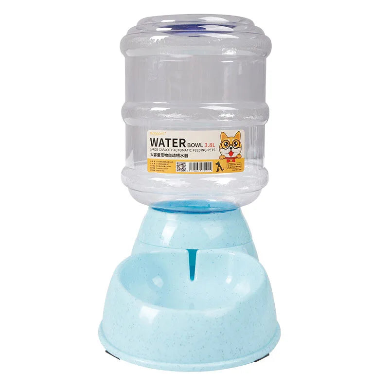 Dog Automatic Feeders Plastic Water Bottle Cat