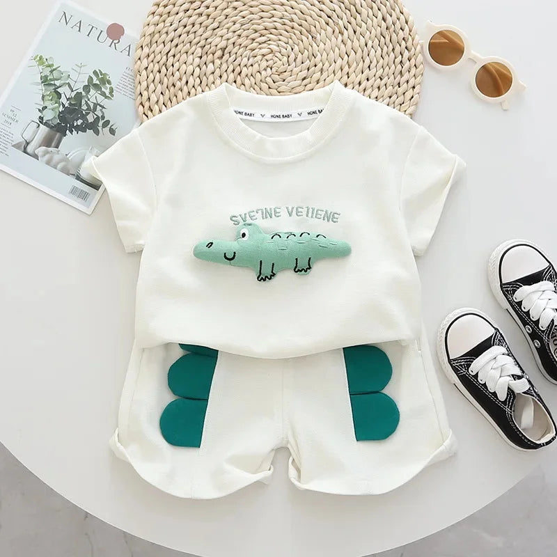 Baby Clothes Summer Children's Casual Sets Loose