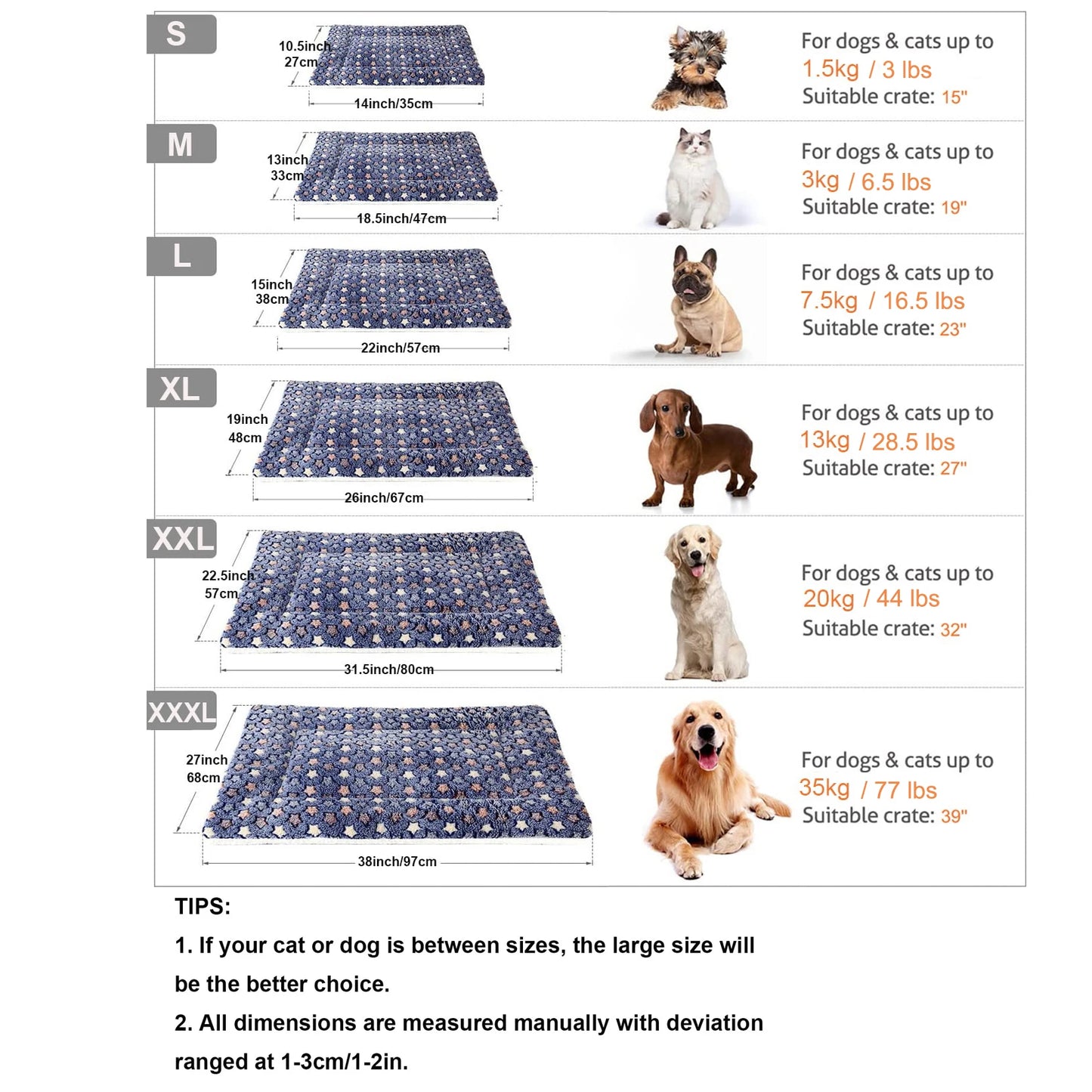 Multi-model pet flannel sleeping mat kennel mat blanket