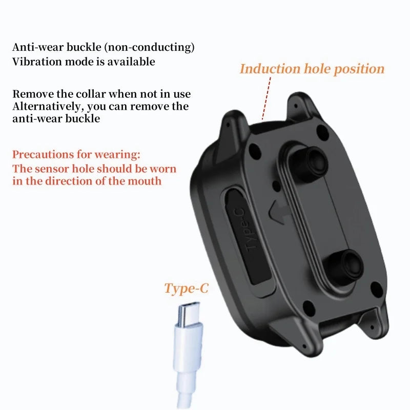 Automatic Anti Barking Dog Collar, Rechargeable