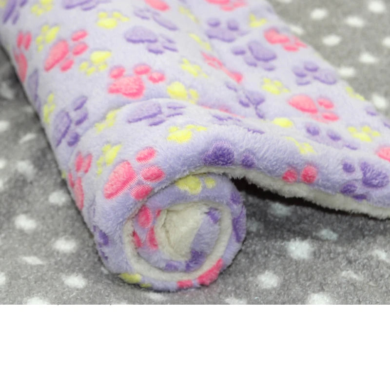 Multi-model pet flannel sleeping mat kennel mat blanket