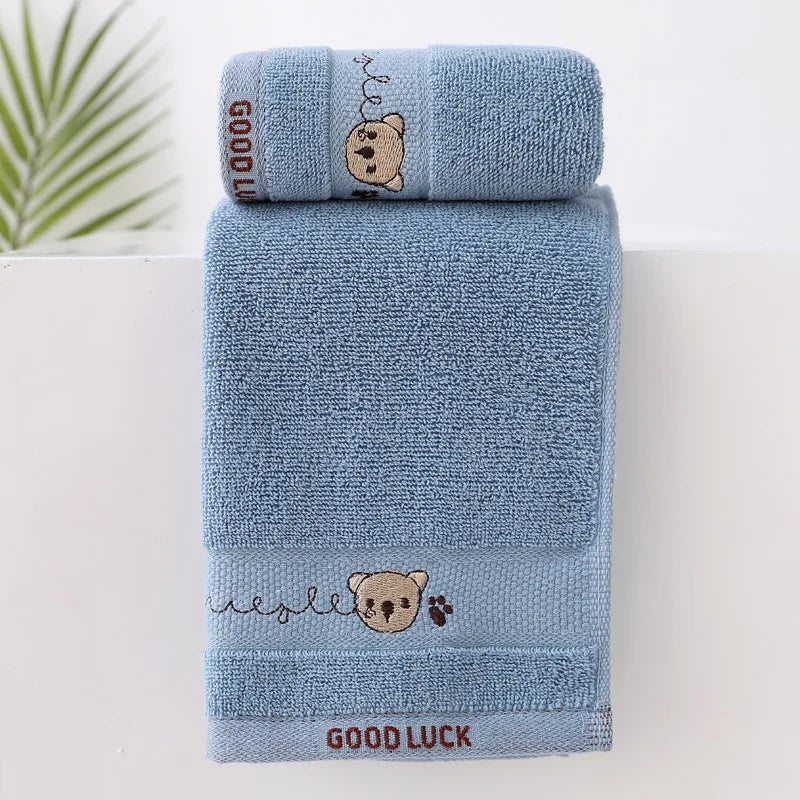 Baby Towels Cotton Bath Towel Face Washcloth