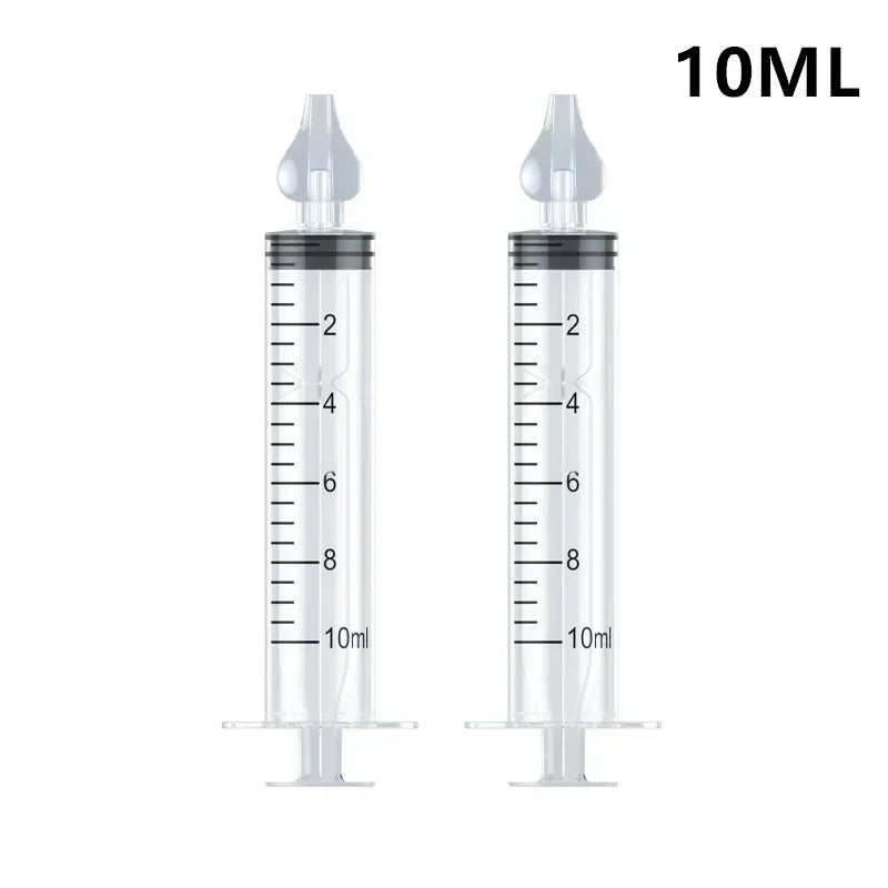 2Pcs Needle Tube Baby Nasal Aspirator Syringe