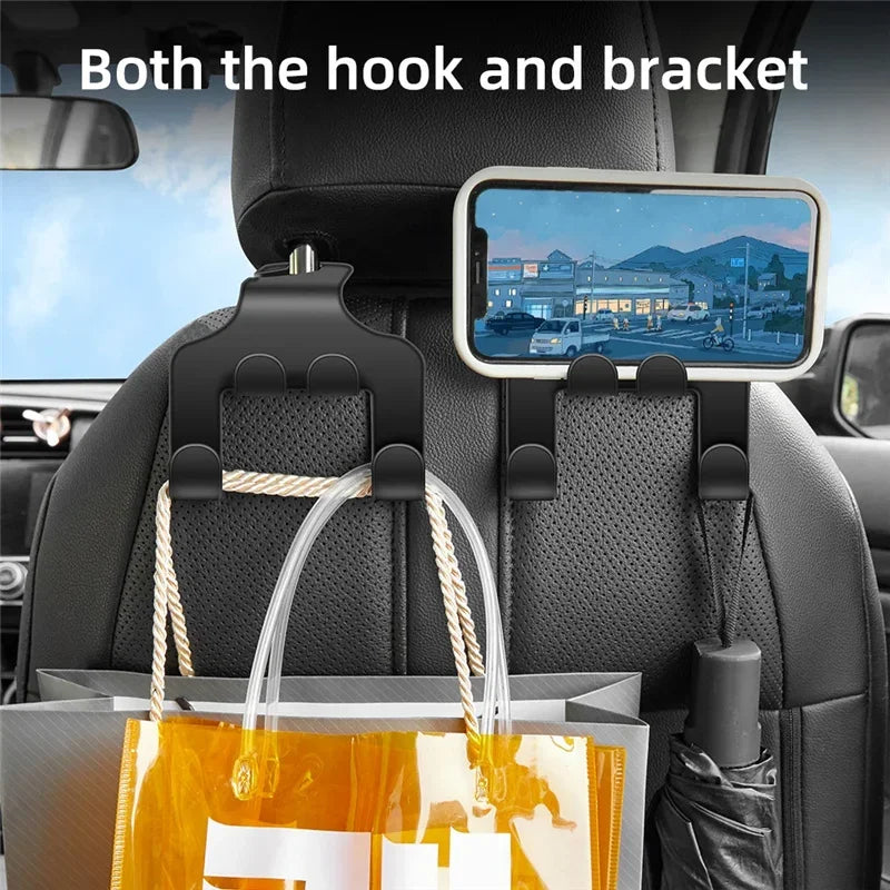 Car Back Seat Hook Hanging Storage Mobile Phone