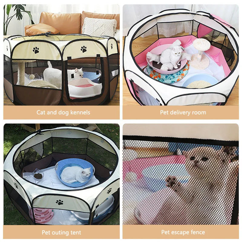 Pet nest pet dog cat delivery room foldable cat nest