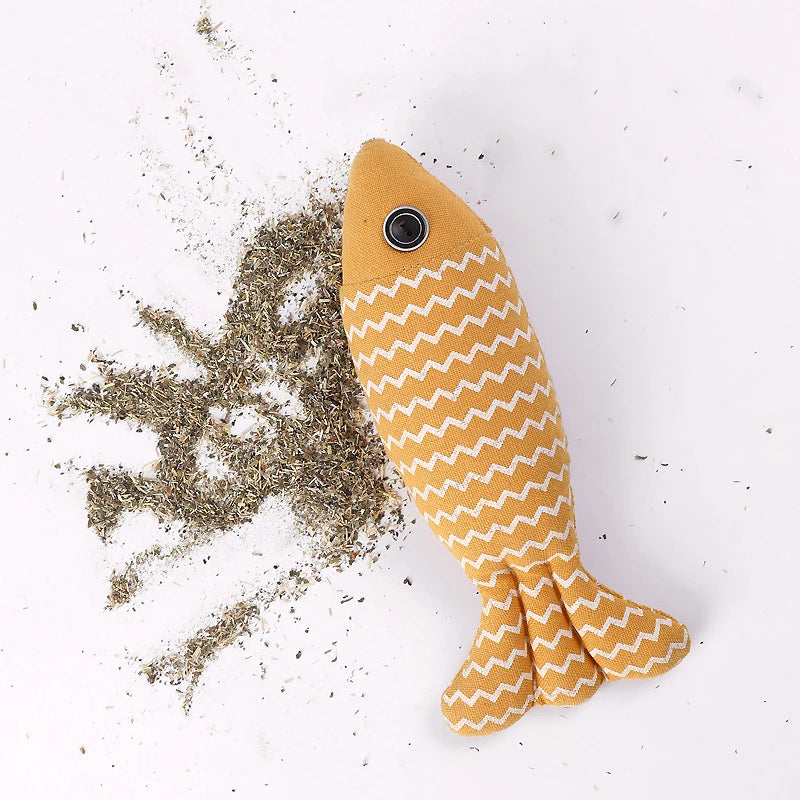 Cat Toys Fish Catnip Toys Interactive Cat Toy Cat