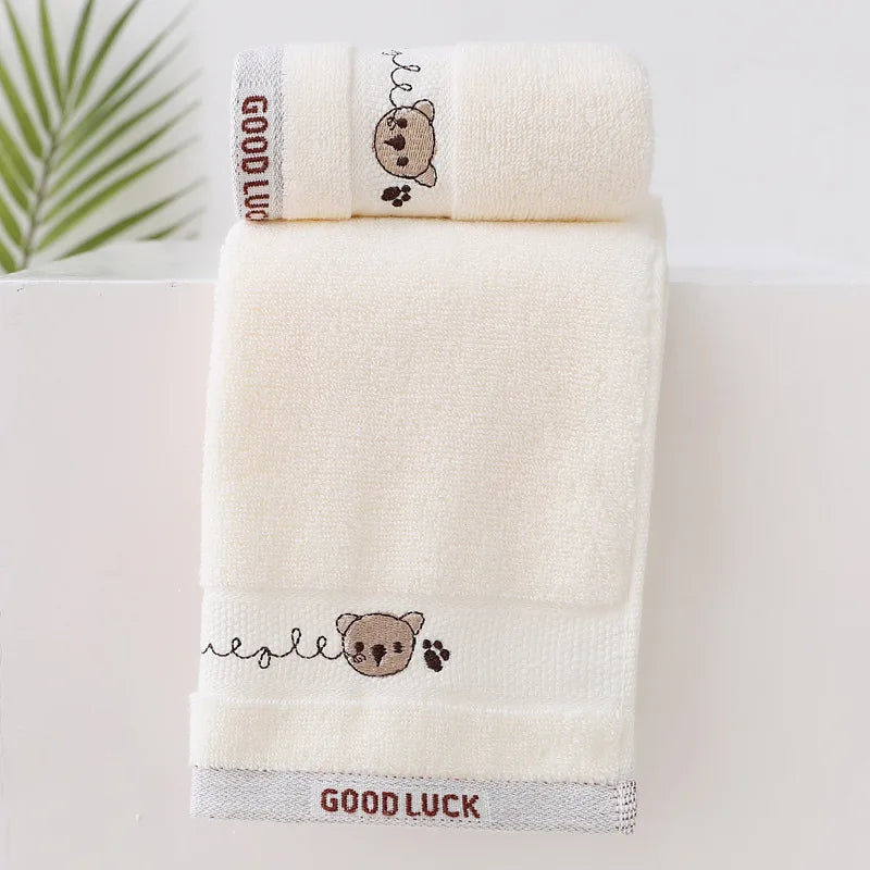 Baby Towels Cotton Bath Towel Face Washcloth