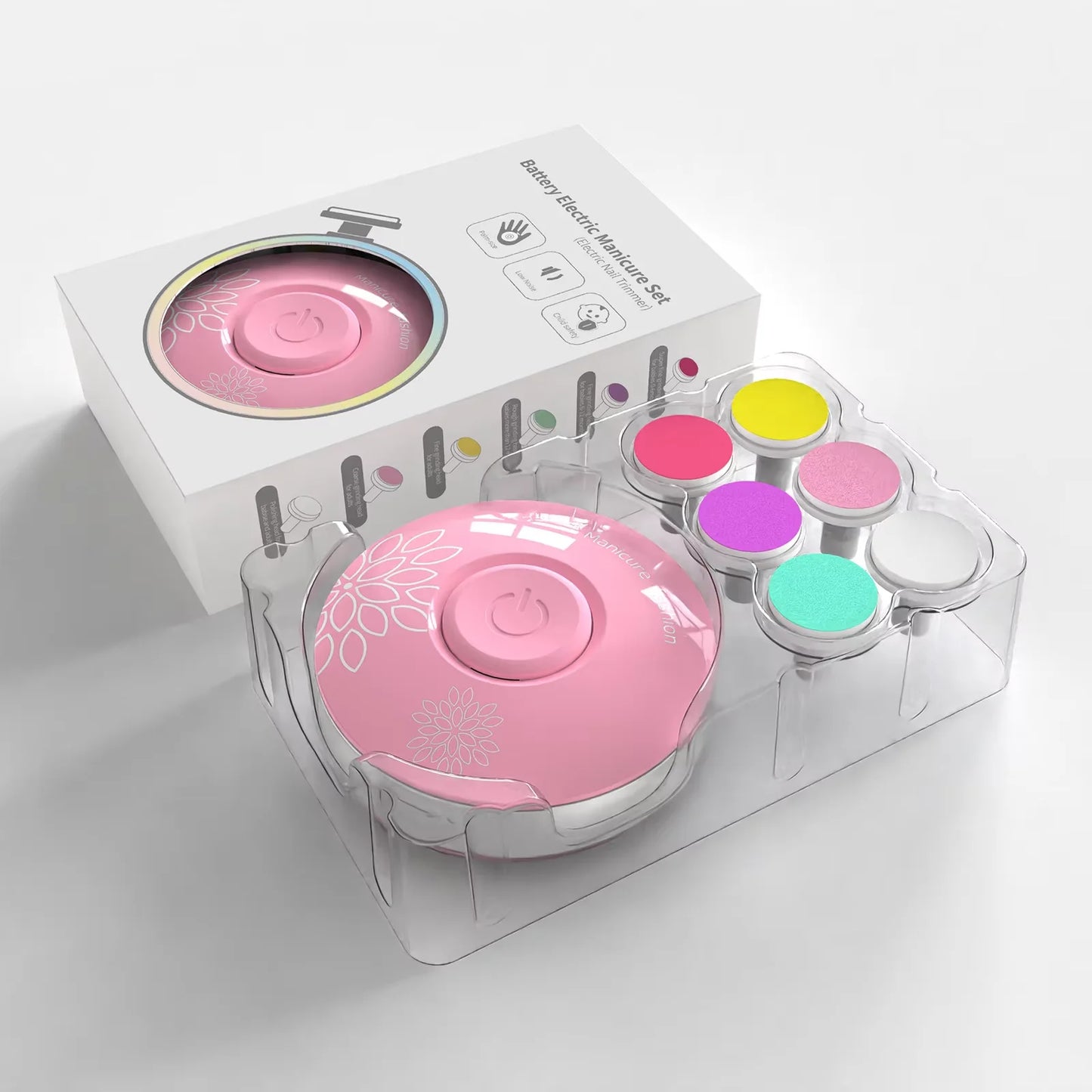 Baby Electric Nail Trimmer Kid Nail Polisher Tool Baby