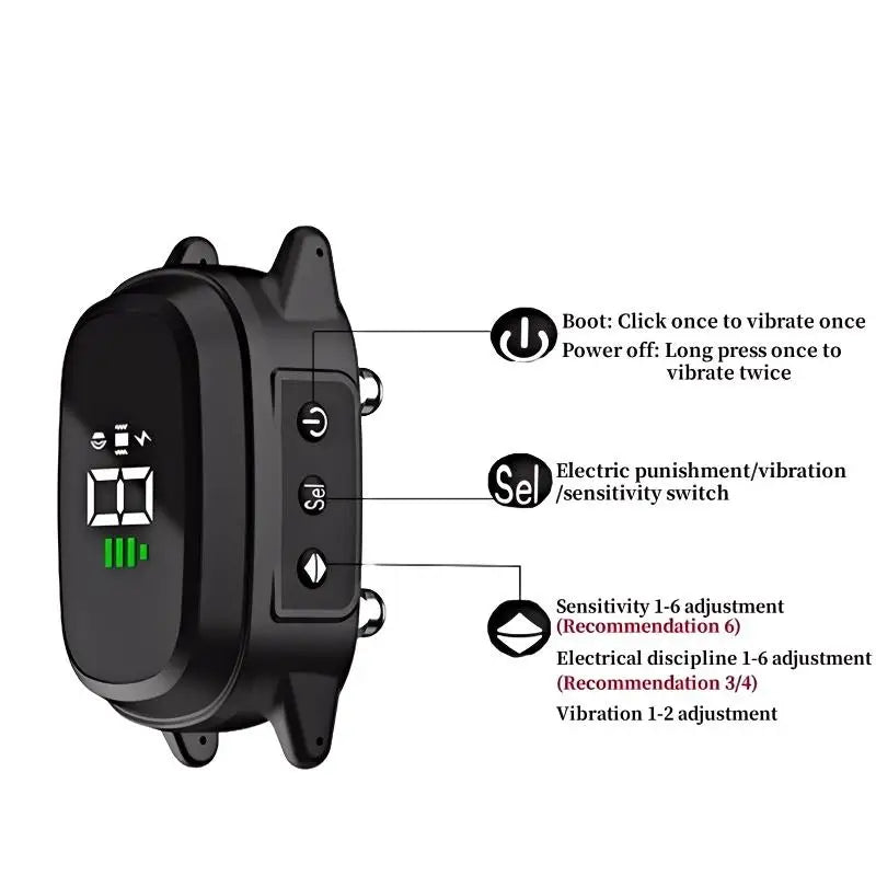 Automatic Anti Barking Dog Collar, Rechargeable
