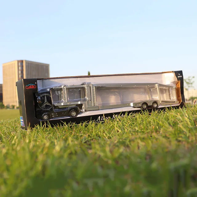 1:50 Large Diecast Alloy Truck Car Model Toys Container