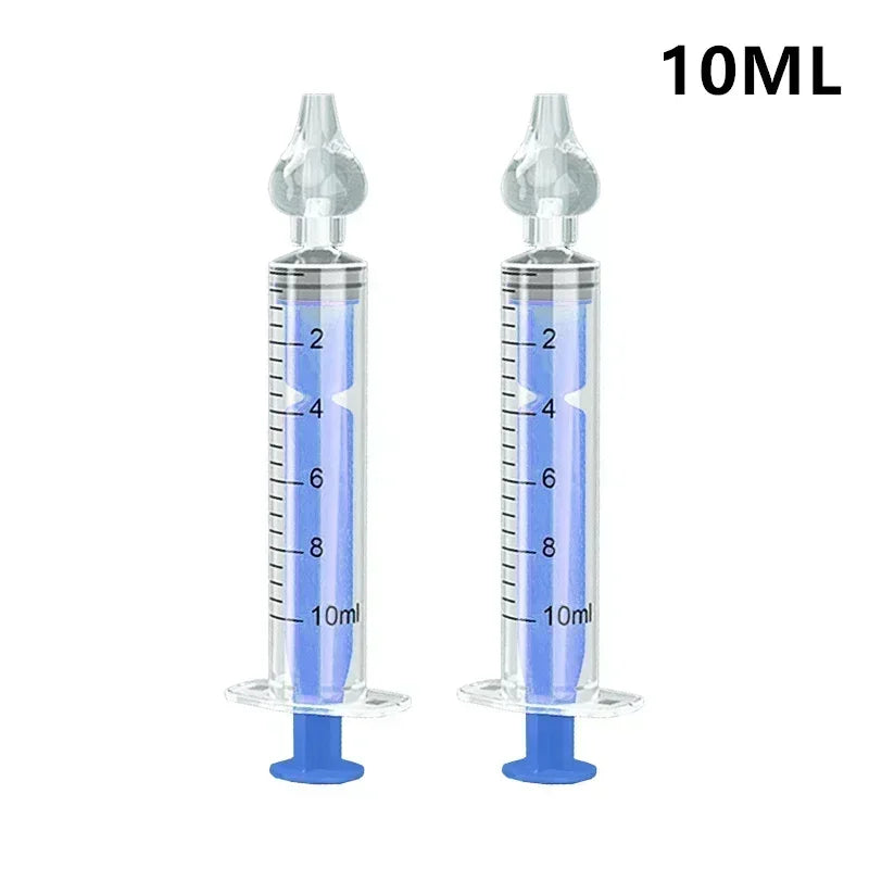 2Pcs Needle Tube Baby Nasal Aspirator Syringe