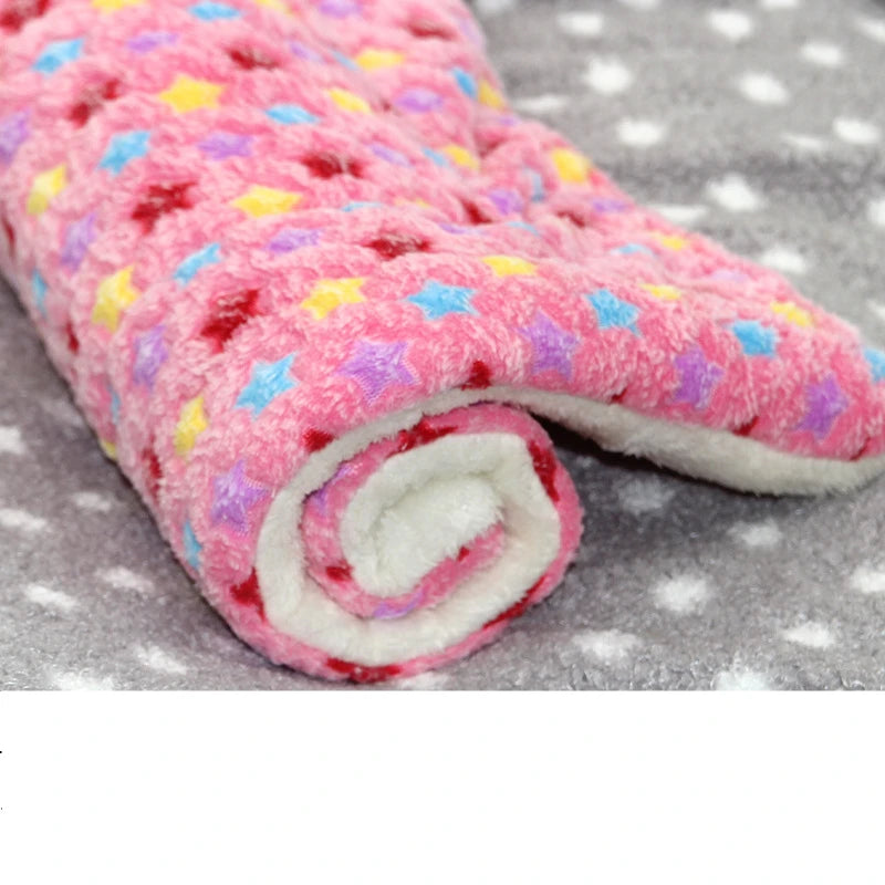 Multi-model pet flannel sleeping mat kennel mat blanket
