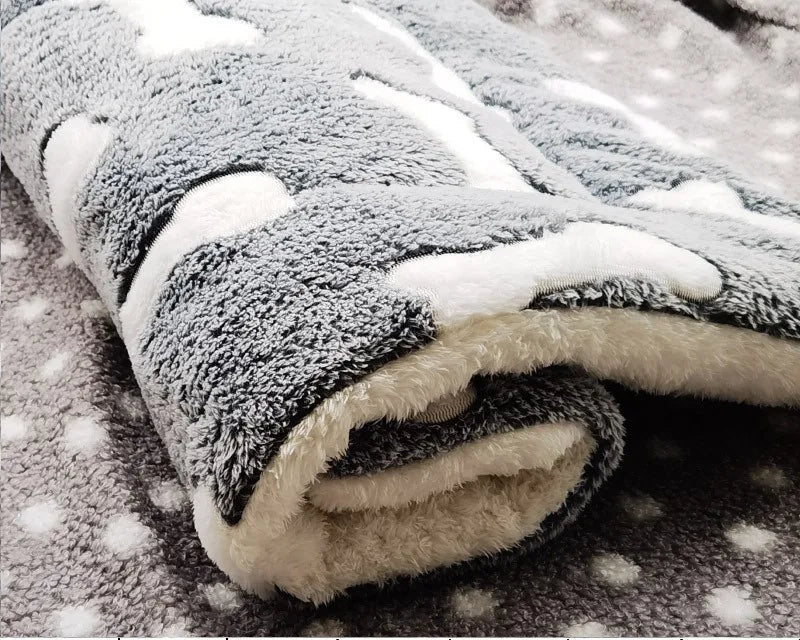 Multi-model pet flannel sleeping mat kennel mat blanket