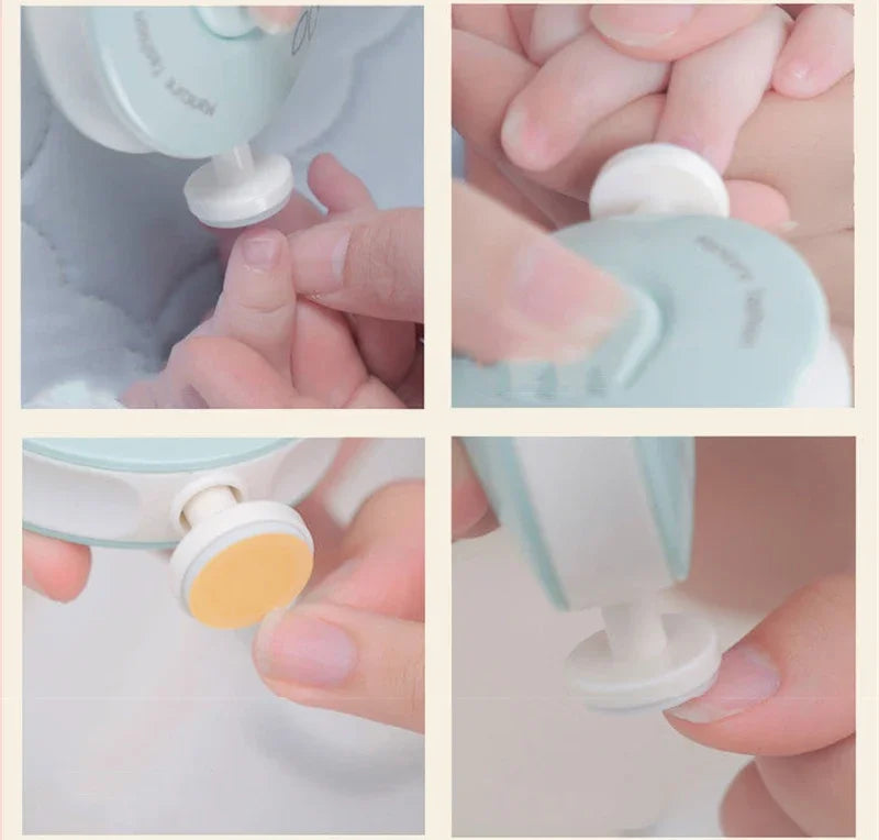 Baby Electric Nail Trimmer Kid Nail Polisher Tool Baby