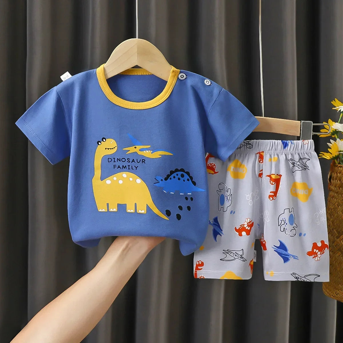 2PCS Children's Sets mother Kids Clothes Boys Girl
