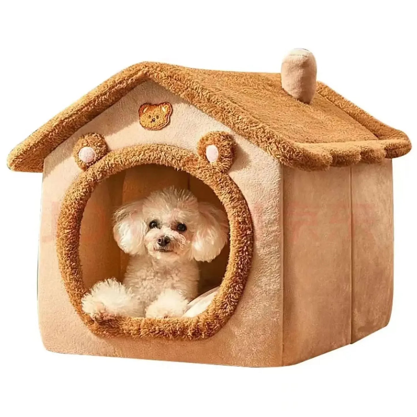 Indoor Warm Dog House Soft Pet Bed Tent House