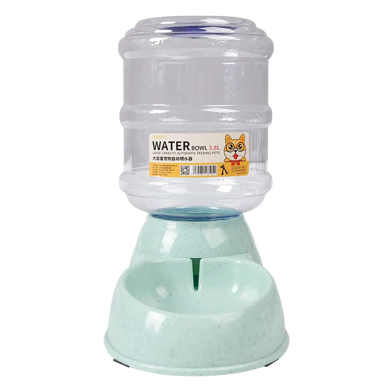 Dog Automatic Feeders Plastic Water Bottle Cat