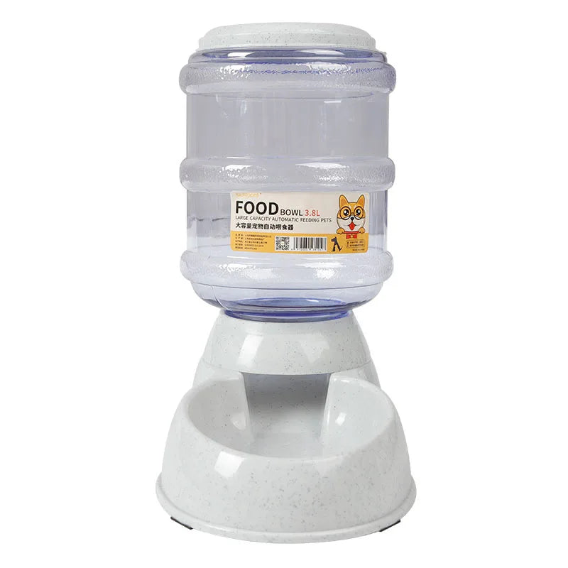 Dog Automatic Feeders Plastic Water Bottle Cat