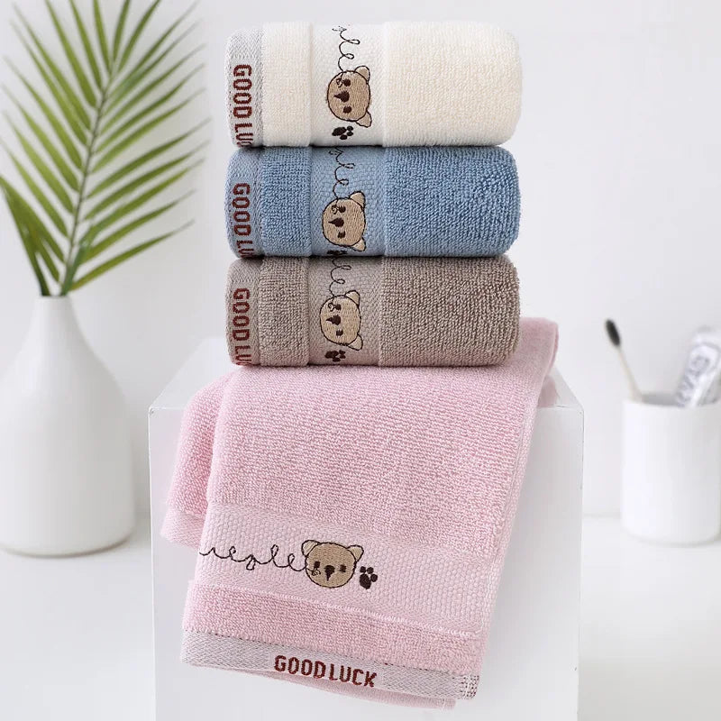 Baby Towels Cotton Bath Towel Face Washcloth