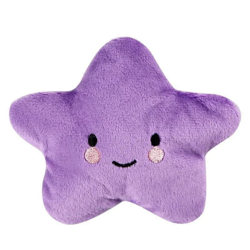 Pet Toy Plush Sounding Pentagram Toy Pet Playing