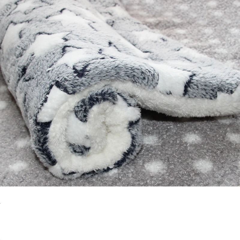 Multi-model pet flannel sleeping mat kennel mat blanket