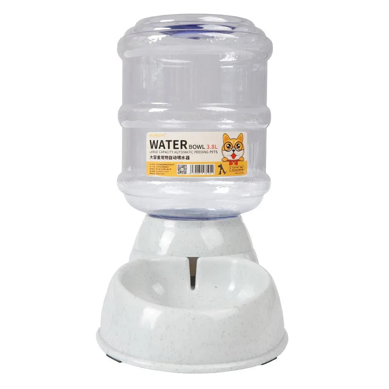 Dog Automatic Feeders Plastic Water Bottle Cat
