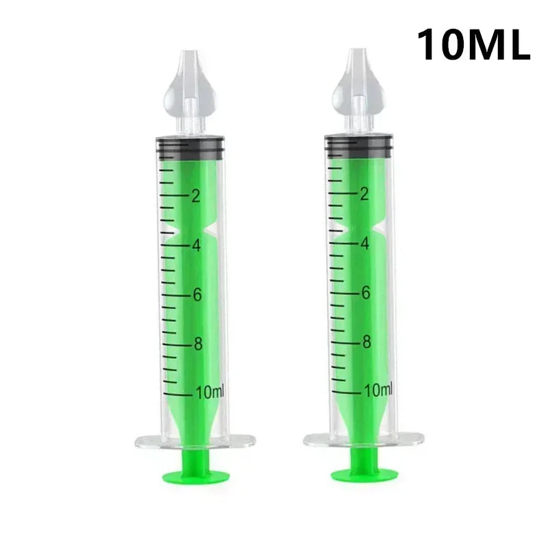 2Pcs Needle Tube Baby Nasal Aspirator Syringe