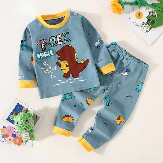 Toddler Boys Underwear Set Cotton Lettering And Bear