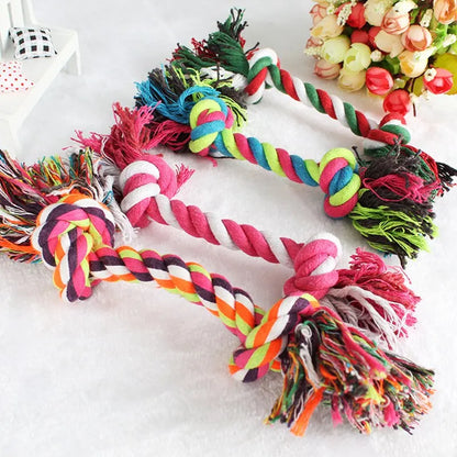 Dog Toy Pet Molar Bite-resistant Cotton Rope Knot