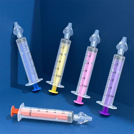 2Pcs Needle Tube Baby Nasal Aspirator Syringe