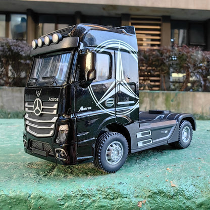 1:50 Large Diecast Alloy Truck Car Model Toys Container