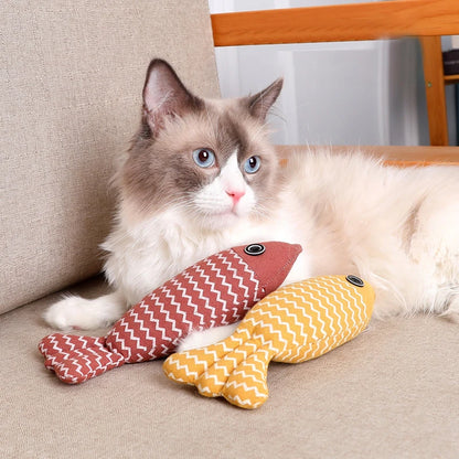 Cat Toys Fish Catnip Toys Interactive Cat Toy Cat