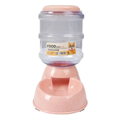 Dog Automatic Feeders Plastic Water Bottle Cat