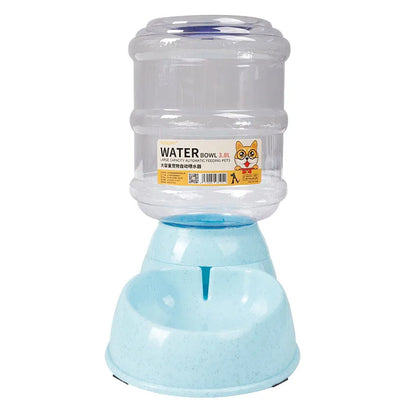 Dog Automatic Feeders Plastic Water Bottle Cat