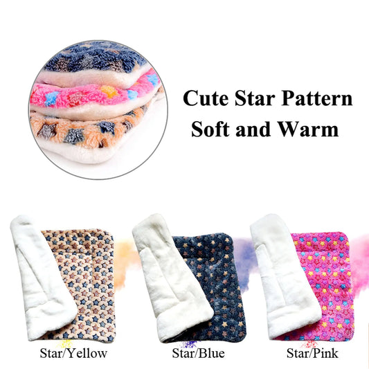 Multi-model pet flannel sleeping mat kennel mat blanket