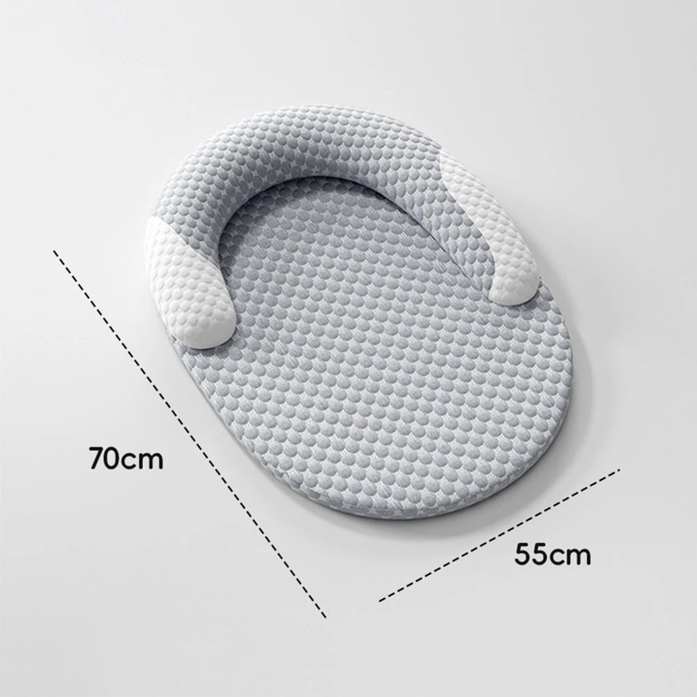 Dog Cooling Pad Mat with Pillow for Pet Puppy Cat