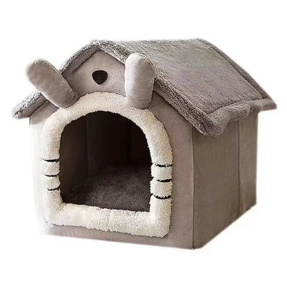 Indoor Warm Dog House Soft Pet Bed Tent House