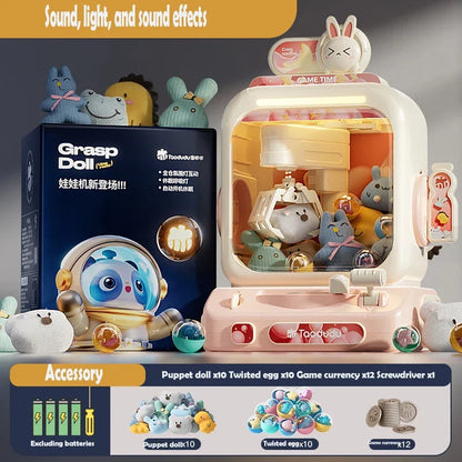 Big Size DIY Doll Machine Kids Coin Operated Play