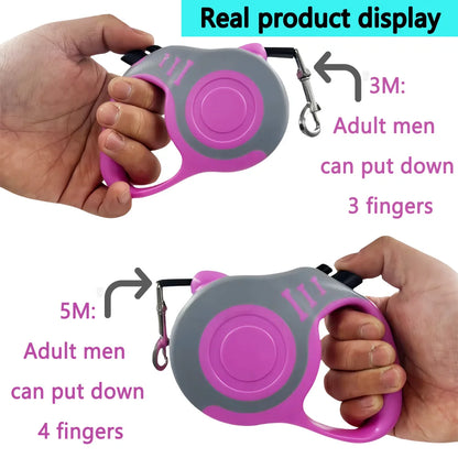 3 Meters 5 Meter Retractable Pet Dog Leash for Small