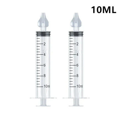 2Pcs Needle Tube Baby Nasal Aspirator Syringe