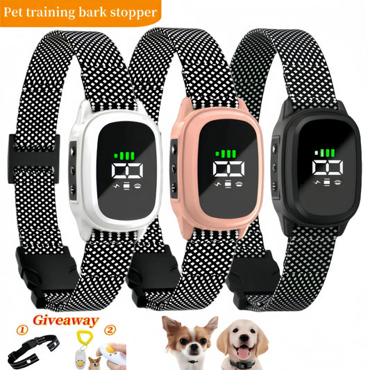 Automatic Anti Barking Dog Collar, Rechargeable
