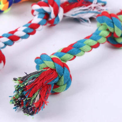 Dog Toy Pet Molar Bite-resistant Cotton Rope Knot