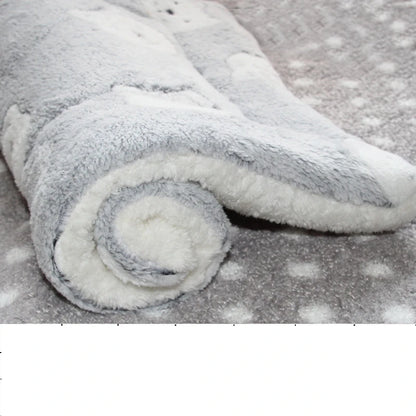 Multi-model pet flannel sleeping mat kennel mat blanket