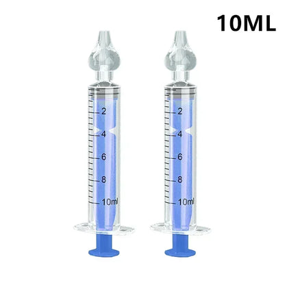 2Pcs Needle Tube Baby Nasal Aspirator Syringe